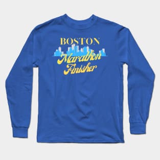 Boston Marathon Finisher T-shirt Long Sleeve T-Shirt